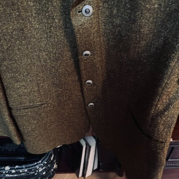 VERSACE LUXURY VERSATILE BLAZER RUST BROWN MEN 42R - 44R - Picture 11 of 14